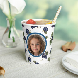 BlackBerry Aangepaste foto en naam Paper Papieren Bekers