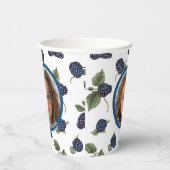 BlackBerry Aangepaste foto en naam Paper Papieren Bekers (Rechts)