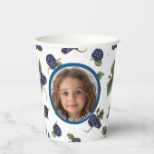 BlackBerry Aangepaste foto en naam Paper Papieren Bekers (Voorkant)