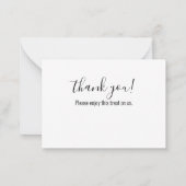 Blackberry bedankt notitiekaartje (Achterkant)