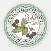 Blackberry behoudt Label Jam 1930 Green (Voorkant)