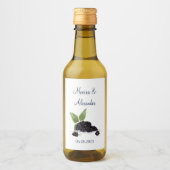 Blackberry Blackberries maakt zomerweddenschap Wijn Etiket (Voorkant)