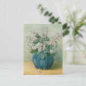 Blackberry Blossom Briefkaart (Staand voorkant)