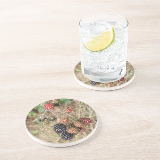 Blackberry Bonanza Onderzetters (Zijkant)