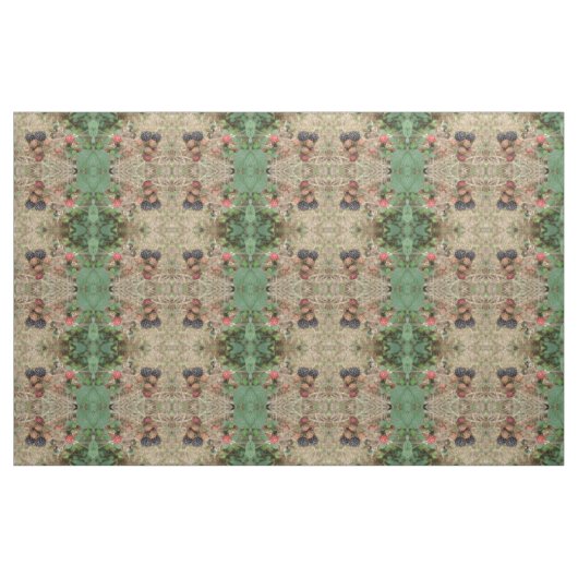 Blackberry Bonanza Patterned Fabric Stof (Fat Quarter)