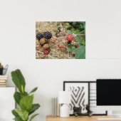 Blackberry Bonanza print (Thuiskantoor)