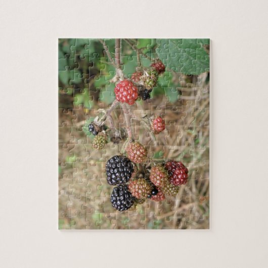 Blackberry Bonanza Puzzle Legpuzzel (Verticaal)