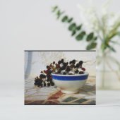 Blackberry Bowl op Mosaic Briefkaart (Staand voorkant)