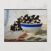 Blackberry Bowl op Mosaic Briefkaart (Voorkant)