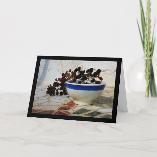 Blackberry Bowl op Mosaic Kaart (Voorkant)