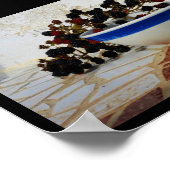 Blackberry Bowl op Mosaic Poster (Hoek)