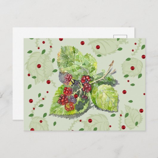 BlackBerry Briefkaart (Voorkant / Achterkant)