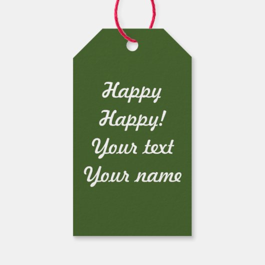 BlackBerry Cadeaulabel (Achterkant)