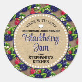 BlackBerry Canning Jar Label (Voorkant)