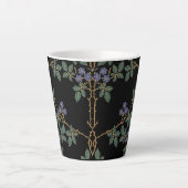 Blackberry Climate Vine William Morris Latte Mok (Voorkant)