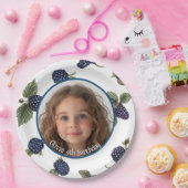 BlackBerry Custom foto en naam Paper Bord (Feest)