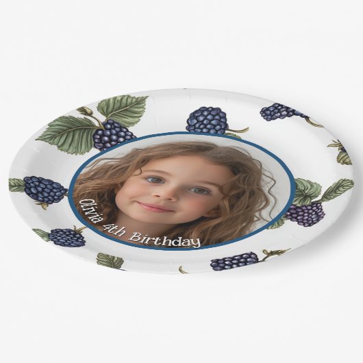 BlackBerry Custom foto en naam Paper Bord (Gekanteld)