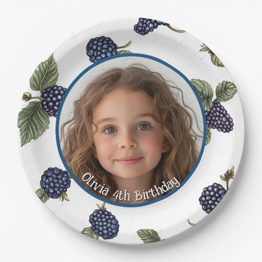 BlackBerry Custom foto en naam Paper Bord (Voorkant)