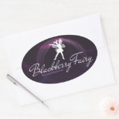 BlackBerry Fairy Ovale Logo Sticker (Envelop)