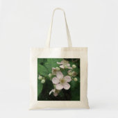 Blackberry Flowers Canvas tas (Voorkant)