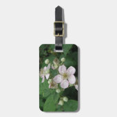 Blackberry Flowers Custom Bagagelabel (Voorkant verticaal)