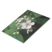 Blackberry Flowers Notepad Notitieblok (Schuin)
