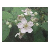 Blackberry Flowers Notepad Notitieblok (Voorkant)