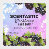 BlackBerry Fruit pakket Labels (Design 1)