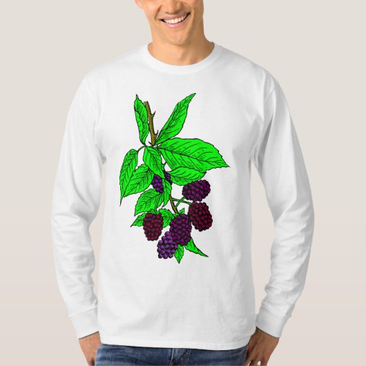 Blackberry Fruit T-shirt (Voorkant)