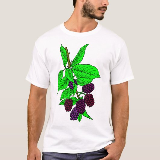 Blackberry Fruit T-shirt (Voorkant)