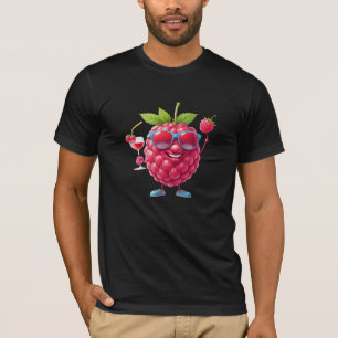 Blackberry Fun Vrolijke Vakantie Tropische Drink T-shirt