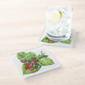 BlackBerry Glazen Onderzetter (Schuin)