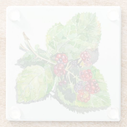 BlackBerry Glazen Onderzetter (Achterkant)