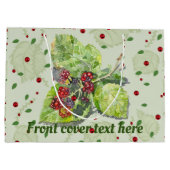BlackBerry groen en rood Groot Cadeauzakje (Achterkant)