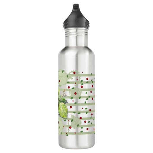 BlackBerry groen en rood Waterfles (Rechts)