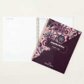 Blackberry Groovy Psychedelische 60s 70s Bloemig Planner (Display)
