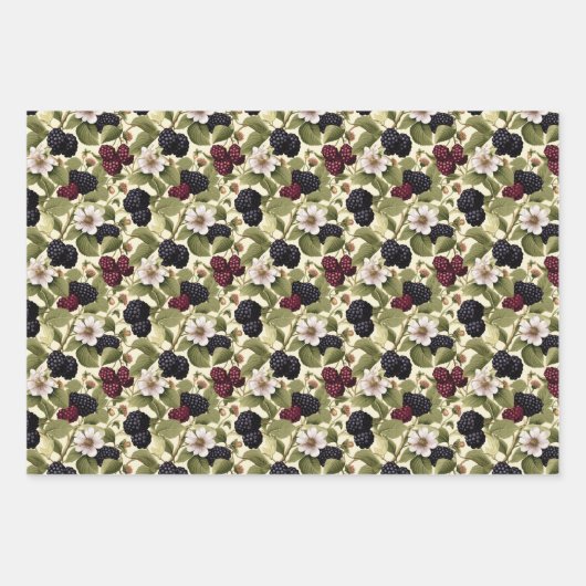 Blackberry Inpakpapier Vel (Voorkant 3)