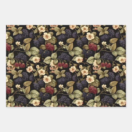 Blackberry Inpakpapier Vel (Voorkant 2)