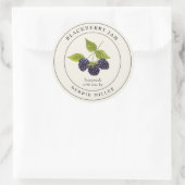  Blackberry jam conservenpot Label (Tas)