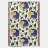 Blackberry Jam Deken (Voorkant Verticaal)