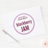 Blackberry Jam Home Canning Label Sjabloon (Envelop)