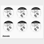 Blackberry Jam Jar Label Packaging Design (Vel)