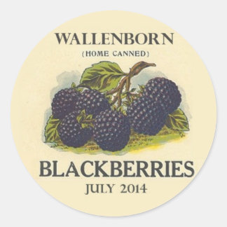 Blackberry Jam Label