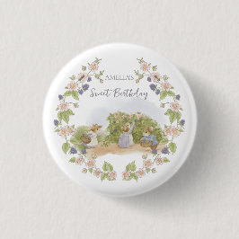 Blackberry Jam Muizen Cottagecore Ronde Button 3,2 Cm