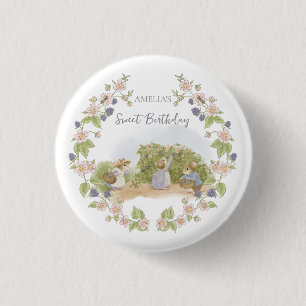 Blackberry Jam Muizen Cottagecore Ronde Button 3,2 Cm