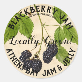 BlackBerry Jam Product Business Label