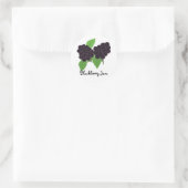 Blackberry Jam Ronde Sticker (Tas)