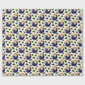 BlackBerry Jam Wrapping Paper Cadeaupapier (Vlak)