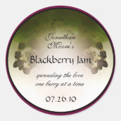 BlackBerry Label1 Ronde Sticker (Voorkant)