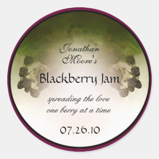 BlackBerry Label1 Ronde Sticker